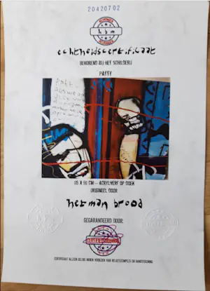 AcheterHerman Brood - Patty? Enchérissez de 5000!
