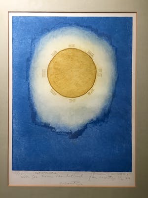 Jan Montyn - Cel Therapie - Zeefdruk, Ingelijst kopen? Bied vanaf 150!