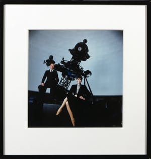 Paul Huf - Foto, Chris Smeekes en Silvia Kristel - Ingelijst kopen? Bied vanaf 1!