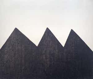 Sigurdur Gudmundsson - ets - 'Heute' - 1989 verkocht voor € 125!