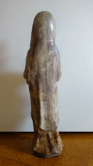 Albert Meertens - Maria en kind in steengoed met zoutkristallen- Beesel Terraco kopen? Bied vanaf 275!