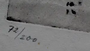 Jan Wiegers - Droge naald ets: Stilleven kan met kraantje kopen? Bied vanaf 39!