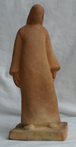 AcheterKlaas Pijlman - Beeldje van Terracotta , “Maria” – ca 1980? Enchérissez de 10!