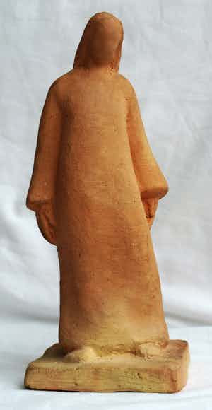 Klaas Pijlman - Beeldje van Terracotta , “Maria” – ca 1980 verkocht voor € 10!