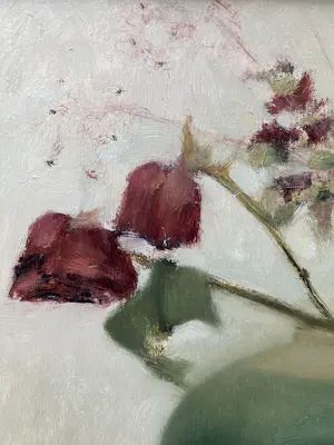 Pieter Knorr - Gemberpot met rozen kopen? Bied vanaf 4500!