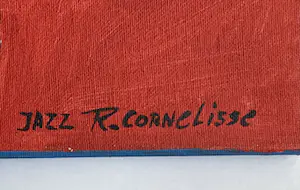 Ruud Cornelisse - Acrylverf op doek - Mister P. - gesigneerd kopen? Bied vanaf 70!