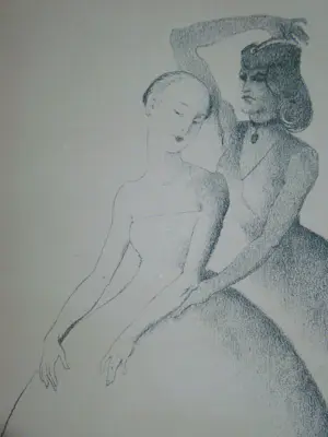 Edmond Marie Gabriel Van Offel - Ballerina's - 1931 - Originele lithografie - Gesigneerd en gedateerd kopen? Bied vanaf 100!