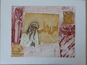 Jan Montyn - ABSTRACTIE / KLEURETS / 50x65cm / SIG / 1994 kopen? Bied vanaf 70!