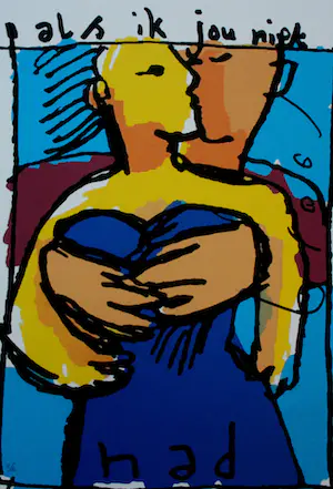 Herman Brood - Zeefdruk: Als ik jou niet had kaufen? Bieten Sie von 475!