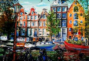 Elena Polyakova - Zomer in Amsterdam verkocht voor € 59!