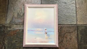 Marie Charlot - Dame op het strand. kopen? Bied vanaf 1!