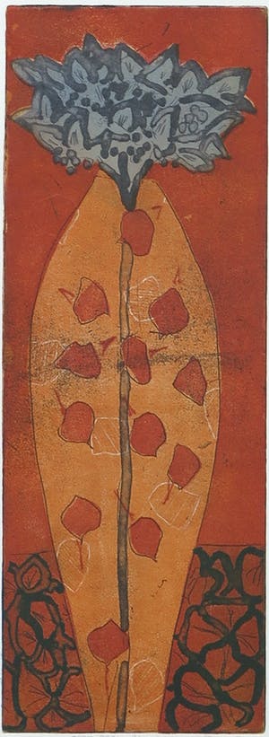 Lukie de Bree - Kleurenets en aquatint, Open gaan - Ingelijst kopen? Bied vanaf 35!