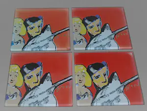 Herman Brood - Divers serviesgoed -> gratis verzending nl. kopen? Bied vanaf 50!