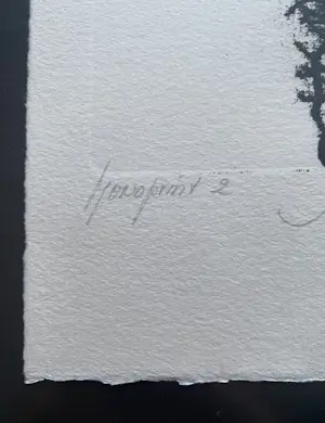 Jack Poell - monoprint 1994 inclusief boek kopen? Bied vanaf 85!