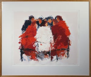 Wil Willemsen - Zeefdruk, The publishers - Ingelijst (Groot) kopen? Bied vanaf 50!