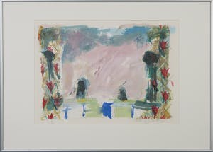 Richard Smeets - Zeefdruk, Z.T. Uit de serie Denkend aan Holland - Ingelijst kopen? Bied vanaf 20!