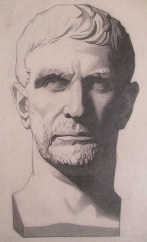 Niet of onleesbaar gesigneerd - Tekening Lucius Junius Brurus kopen? Bied vanaf 10!