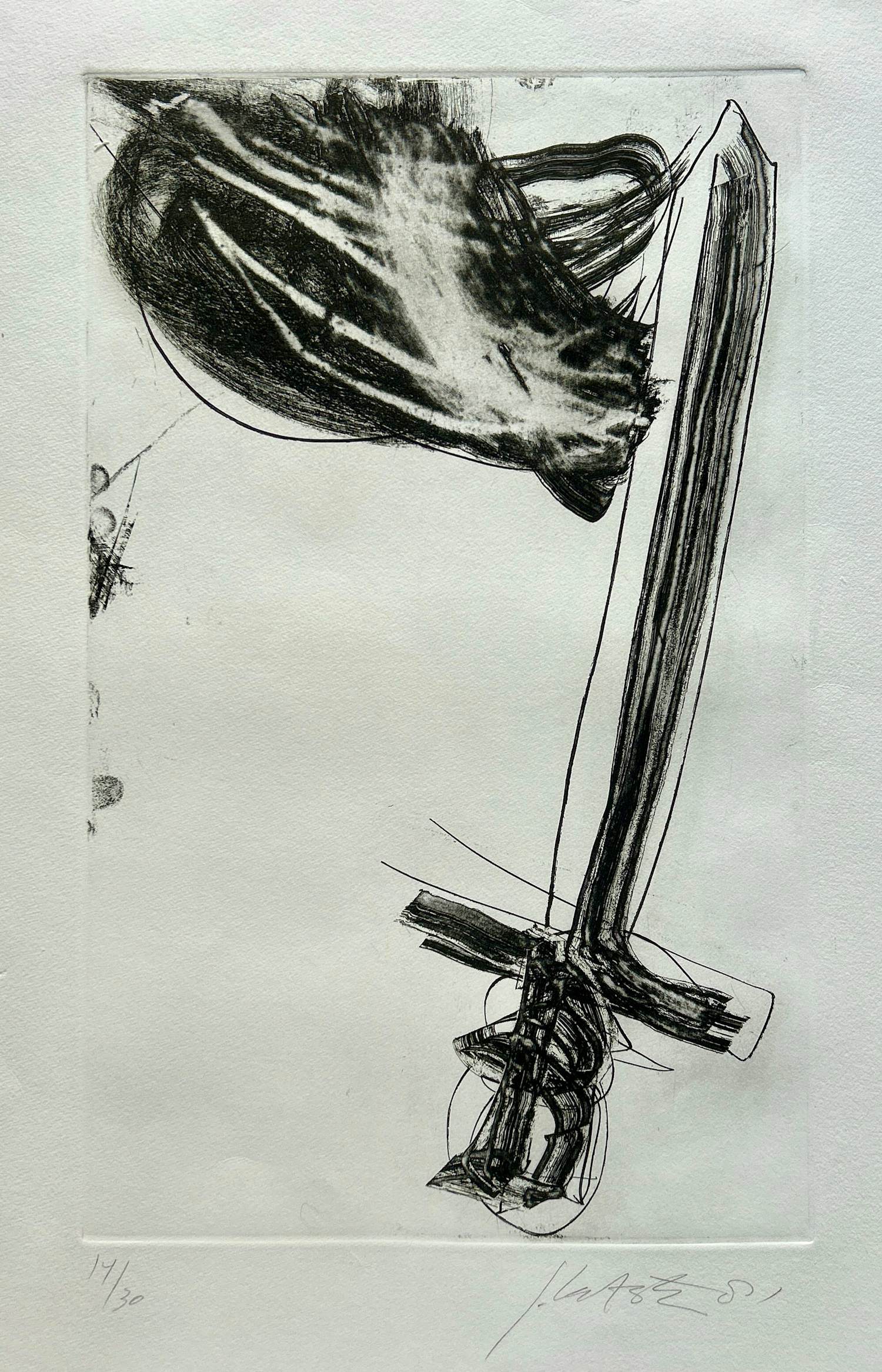 Ger Lataster - Zonder titel verkocht voor € 45!