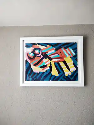 Karel Appel - Head like animal verkocht voor € 595!