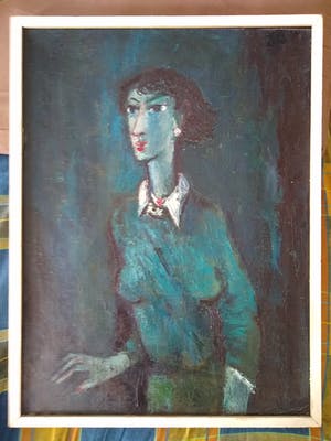 Theo van der Horst - (1921-2003) Portret van een vrouw kopen? Bied vanaf 150!