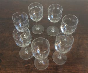 Royal Leerdam - ZEVEN PORTGLAZEN kopen? Bied vanaf 17!