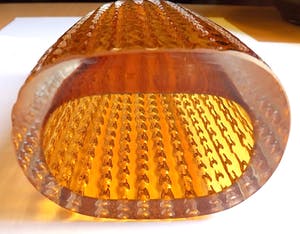 Ingrid Glas - sierlijk bewerkte vaas kopen? Bied vanaf 1!