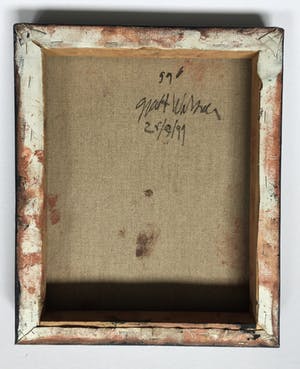 Gjalt Walstra - pasteus doek van deze Friese kunstenaar - 1999 kopen? Bied vanaf 150!