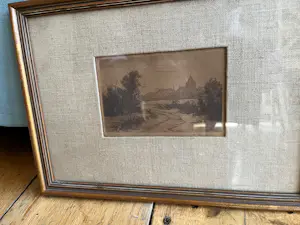 Buy Willem Frederik Noordijk - Gezicht op Blaricum? Bid from 30!