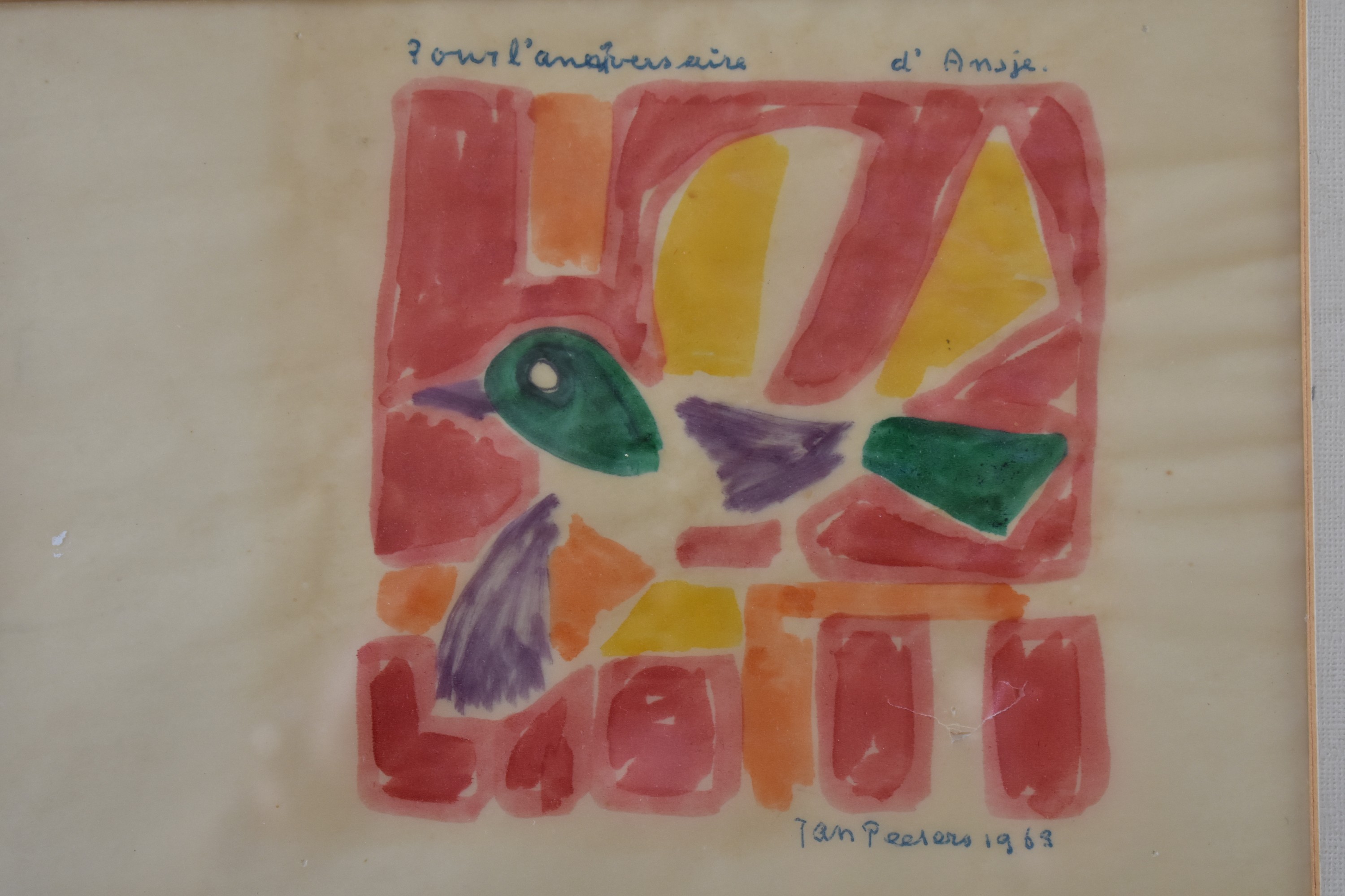 Jan Peeters - Pour l' anniversaire d 'Ansje verkocht voor € 45!