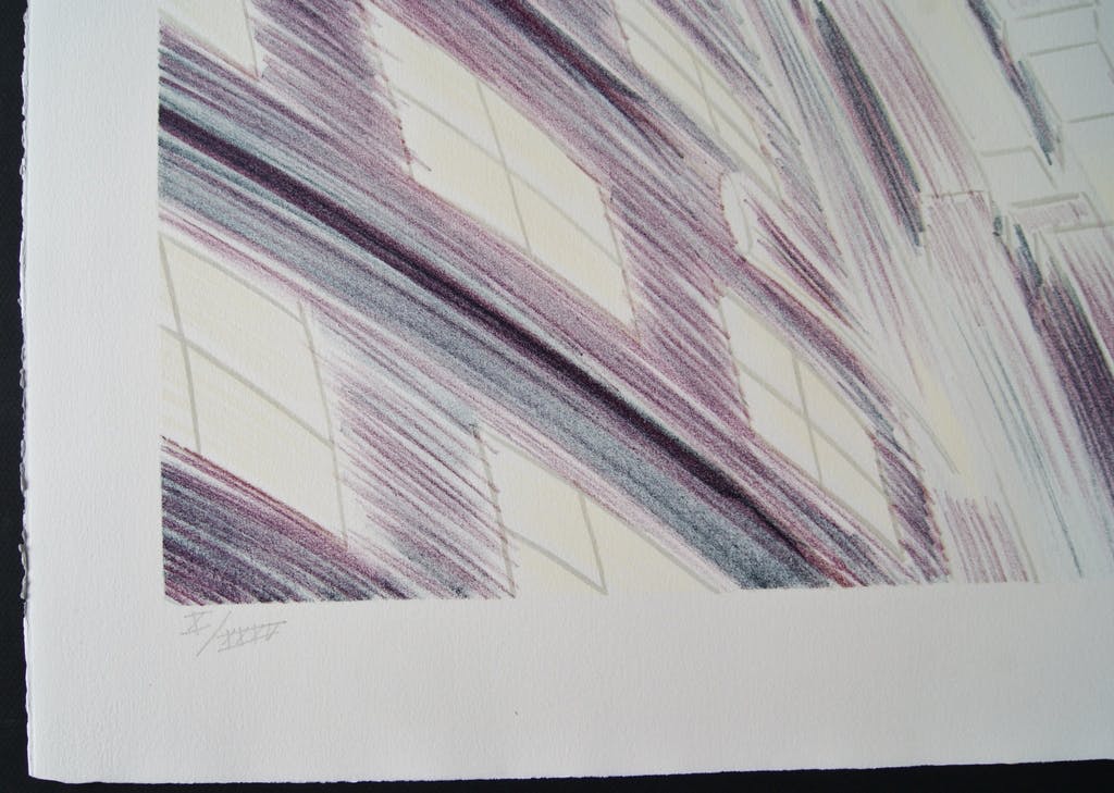 Jeroen Henneman - grote litho - 1988 - oplage XXXV. kopen? Bied vanaf 1!