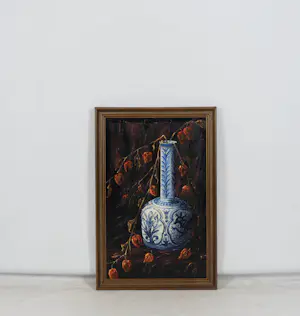 Peter van den Braken - Delftsblauwe vaas kopen? Bied vanaf 200!