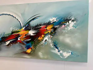 Gena - Abstract Blue kopen? Bied vanaf 10!