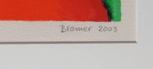 Saskia Bremer - Zeefdruk, Boa Vista - Ingelijst (Groot) kopen? Bied vanaf 1!