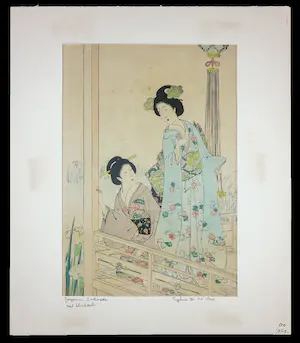 Toyokuni Utagawa II - Houtdruk, geen titel kopen? Bied vanaf 60!