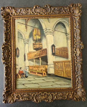 Adri Verveen - Kerkinterieur kopen? Bied vanaf 1!