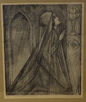 Jan Toorop - Eucharistie (Heilige Communie) kopen? Bied vanaf 40!
