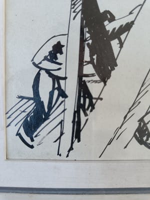 AcheterFrans Masereel - Oost indische inkttekening? Enchérissez de 180!