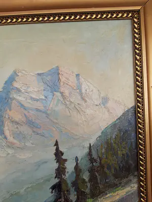 Otto Pippel - Hochalm - Ölgemälde kopen? Bied vanaf 1000!