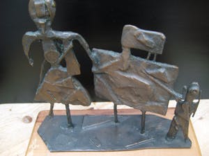 Brons (Onbekend) - "La famille" cobra stijl. kopen? Bied vanaf 375!