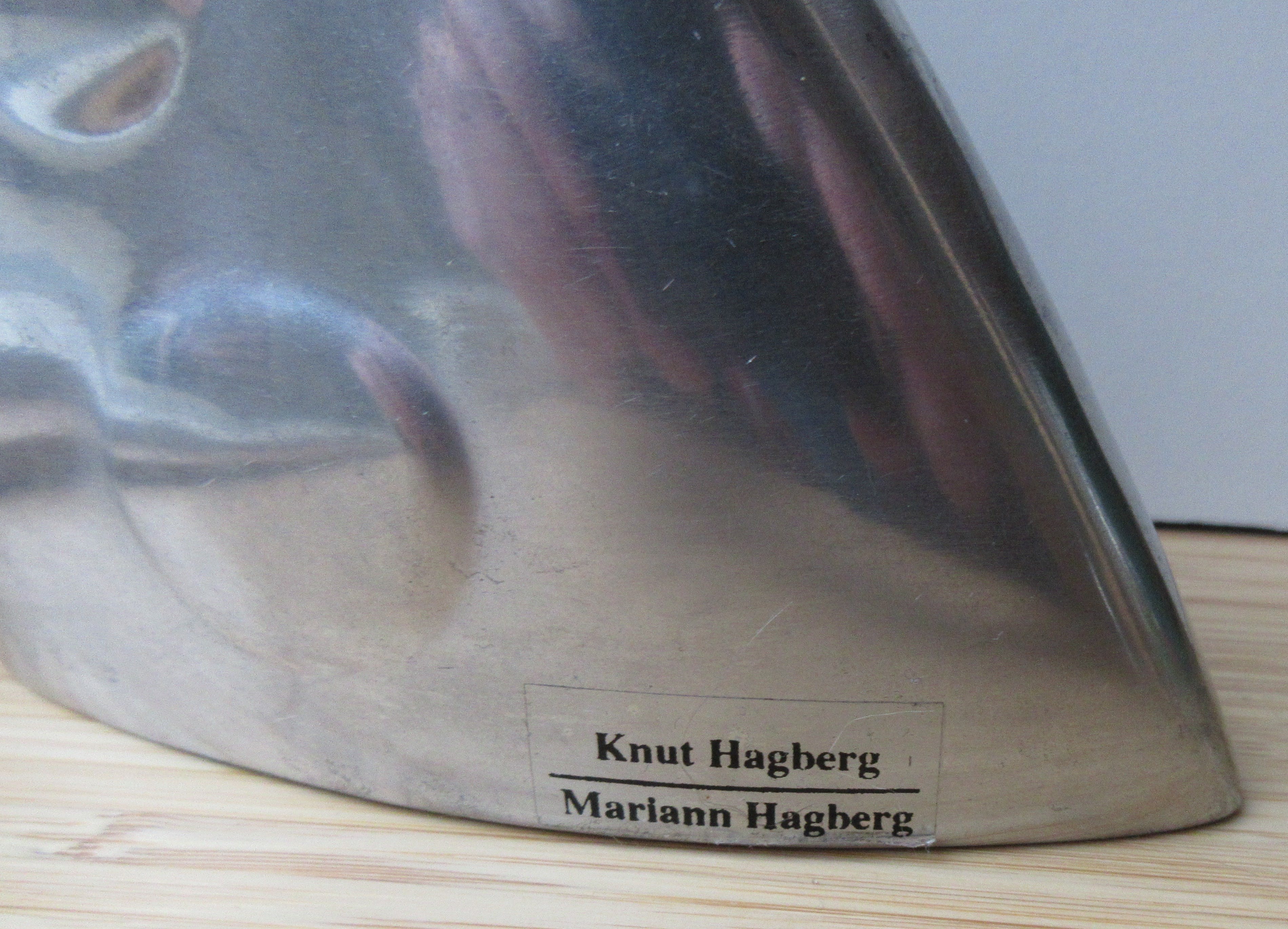 Knut & Marianne Hagberg - Paar Aluminium design sculpturen kopen? Bied vanaf 24!