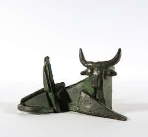 Eric Claus - Bronzen beeld, Europa en de stier verkocht voor € 300!