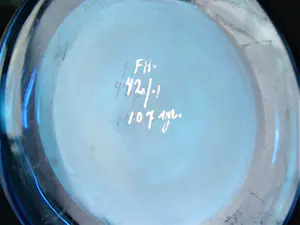 Fritz Heckert - Glass bowl kopen? Bied vanaf 750!