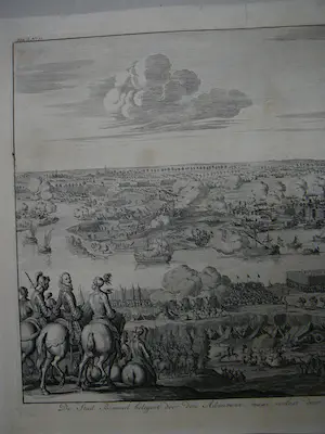 Jan Luyken - Zaltbommel Het beleg door Mendoza kopen? Bied vanaf 75!