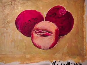 Peter Klashorst - Juicy Pussy Apple kopen? Bied vanaf 99!
