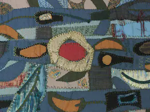 Catharina Goeting - Wandkleed, Abstracte compositie kopen? Bied vanaf 50!