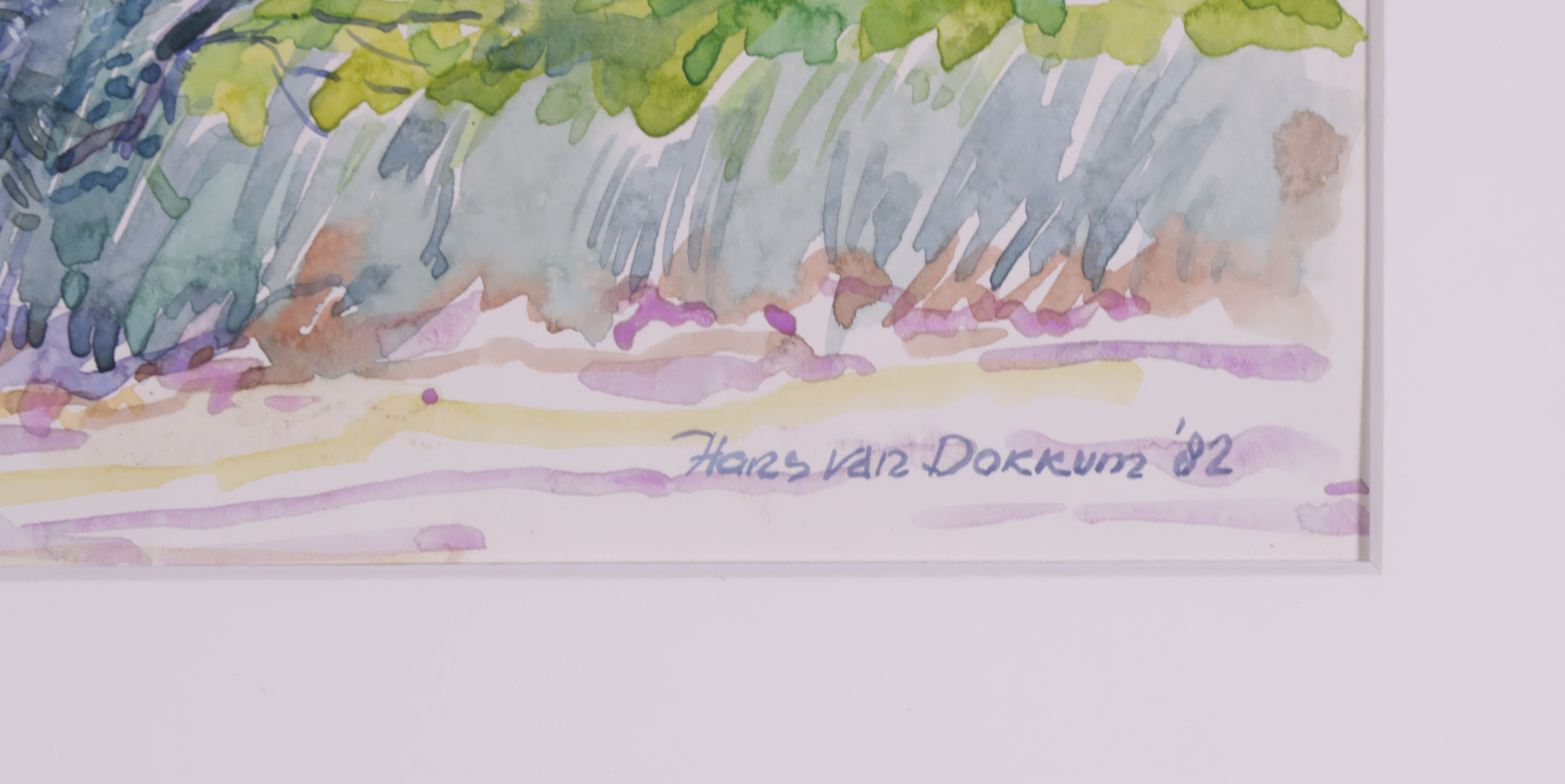 Hans van Dokkum - Aquarel, Provence kopen? Bied vanaf 35!