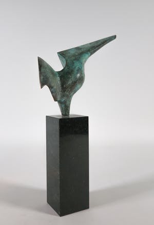 Ruurd Hallema - Bronzen beeld, Trots kopen? Bied vanaf 250!