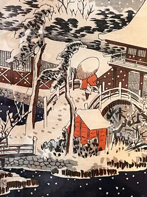 Ando Hiroshige - Sneeuw in Kameido - Toto Meisho kopen? Bied vanaf 120!