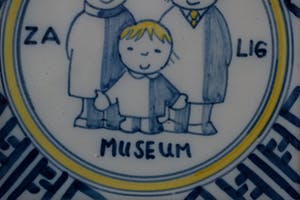 Dick Bruna - Keramische Tegel - Een Zalig Museum - 1973 kopen? Bied vanaf 75!