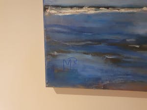 Mieke Robben - zeezicht kopen? Bied vanaf 100!